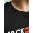 Фото #6 товара JACK & JONES Large Size Corp Logo T-Shirt