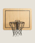 Фото #1 товара Баскетбольное кольцо для стены из дерева ZARAHOME