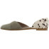 Фото #3 товара TOMS Julie D'orsay Slip On Womens Brown Flats Casual 10015794