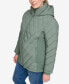 Фото #3 товара Plus Size Hooded Packable Puffer Coat, Created for Macy's