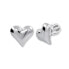 Silver earrings Heart 431001 00440 04