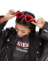 Фото #8 товара Jeepers Peepers bubble heart sunglasses in red