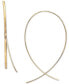 Polished Threader Earrings in 18k Gold-Plated Sterling Silver, Created for Macy's