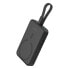 Фото #1 товара Портативный зарядник Baseus Magnetic Mini Powerbank 10000mAh 20W с кабелем Lightning для iPhone 0.3м черный