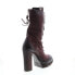 A.S.98 Vivienne A53205-302 Womens Burgundy Leather Casual Dress Boots