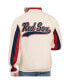 ფოტო #2 პროდუქტის Men's Cream Boston Red Sox Rebound Cooperstown Collection Full-Zip Track Jacket