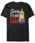 Фото #1 товара Minions Men's Sorry Not My Day To Care Short Sleeve T-Shirt