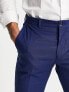 Фото #2 товара Jack & Jones Premium slim fit suit trousers in bright blue