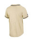 ფოტო #4 პროდუქტის Men's Gold Army Black Knights Replica Full-Button Baseball Jersey