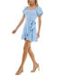 Фото #6 товара Платье Trixxi для девочек "Ruffled Faux-Wrap Dress"