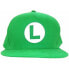 Фото #4 товара Шапка унисекс Super Mario Luigi Badge 58 cm Зеленый Один размер