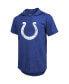 Фото #2 товара Men's Threads Jonathan Taylor Royal Indianapolis Colts Player Name and Number Tri-Blend Hoodie T-shirt