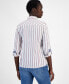 ფოტო #2 პროდუქტის Women's Cotton Striped Utility Shirt