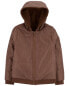 Toddler Reversible Hooded Sherpa Jacket 2T