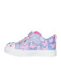 Фото #5 товара Toddler Girls’ Twinkle Toes: Twinkle Sparks - Ombre Flutter Stay-Put Light-Up Casual Sneakers from Finish Line