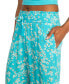 ფოტო #4 პროდუქტის Juniors' Tropical Rhythm Drawstring Wide-Leg Pants