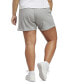 ფოტო #2 პროდუქტის Plus Size Essentials Linear Logo French Terry Shorts