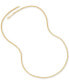 ფოტო #3 პროდუქტის Wheat Link 22" Chain Necklace in 14k Gold