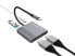 Фото #3 товара Conceptronic DONN13G - Wired - USB 3.2 Gen 1 (3.1 Gen 1) Type-C - 100 W - Grey - 5 Gbit/s - 4K Ultra HD