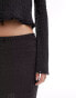 Фото #6 товара Vero Moda Tall textured jersey maxi skirt co-ord in asphalt grey