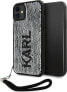 Фото #1 товара Karl Lagerfeld Etui Karl Lagerfeld KLHCN61PSQRKS Apple iPhone 11/XR srebrny/silver hardcase Sequins Cord