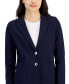 ფოტო #4 პროდუქტის Women's Patch-Pocket Long-Sleeve Blazer