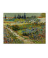 Фото #1 товара Van Gogh 'Garden At Arles' Canvas Art - 24" x 18" x 2"
