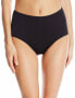 TYR Womens 183837 Solid High Waist Black Bikini Bottom Swimwear Size 12
