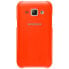 Фото #1 товара Чехол мягкий Samsung Galaxy J1 EF-PJ100BOEGWW оранжевый