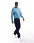 Abercrombie & Fitch essential sundrenched sweatshirt in light blue