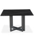 Фото #2 товара Emila 48" Square Sintered Stone Mix and Match Dining Table, Created for Macy's