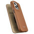 Фото #9 товара Skórzane etui iPhone 14 Pro z klapką magnetyczne MagSafe CE Premium Leather jasny brąz