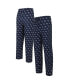 ფოტო #1 პროდუქტის Men's Navy Tennessee Titans Gauge Allover Print Knit Pants