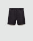 ფოტო #3 პროდუქტის Men's Linen 7.48" Cord Shorts