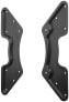 Фото #2 товара Wentronic VESA Adapter for TV Wall Mount - 81.3 cm (32") - 139.7 cm (55") - 300 x 300 mm - 400 x 400 mm - Steel - Black