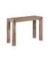 Фото #7 товара Woodstock Acacia Wood With Metal Inset Console Table
