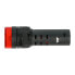 LED indicator 230V AC - 19mm - red with a buzzer