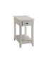 Фото #4 товара Bertie Side Table In White