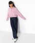 Фото #4 товара Pimkie cropped oversized denim jacket with raw hem in pink wash