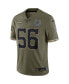 Men's Quenton Nelson Olive Indianapolis Colts 2022 Salute To Service Limited Jersey