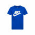 Фото #1 товара Детский Футболка с коротким рукавом Nike Sportswear Futura Синий