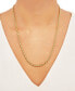 ფოტო #2 პროდუქტის Rope Link 18" Chain Necklace in 18k Gold-Plated Sterling Silver