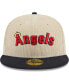 Фото #4 товара Men's White California Angels Cooperstown Collection Corduroy Classic 59FIFTY Fitted Hat