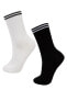 Фото #1 товара Носки defacto 2li Bamboo Socks C0824axns