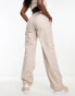 Фото #4 товара ASOS DESIGN clean pull on cargo trouser in stone