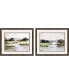 Фото #1 товара Autumn Stream Framed Art, Set of 2