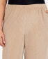 Plus Size Classic Slimming Corduroy Short Length Pant