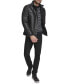 Men's Faux Leather Moto Jacket, Created for Macy's Черный, M - фото #10