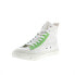 Фото #8 товара Diesel S-Athos Mid Y02879-PS438-H8980 Mens White Lifestyle Sneakers Shoes