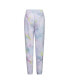 ფოტო #2 პროდუქტის Big Girls Elastic Waistband Printed 3-Stripe Cotton Fleece Jogger Pants